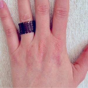 🤍Vintage Rare Brown Swatch Ring